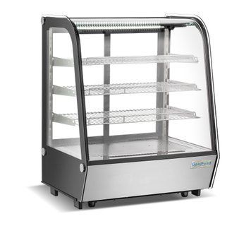Вітрина холодильна GoodFood RTW145L нержавіюча сталь 33423 фото