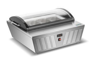 Вітрина для морозива GoodFood RTD67R вигнуте скло 33430 фото