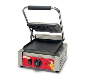 Гриль контактний GoodFood ECG10EA Panini RED 33230 фото