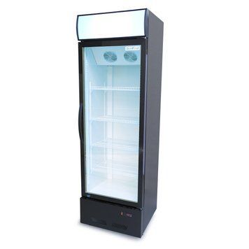 Шафа холодильна для напоїв GoodFood BC360BW2LED чорна-біла 33433 фото
