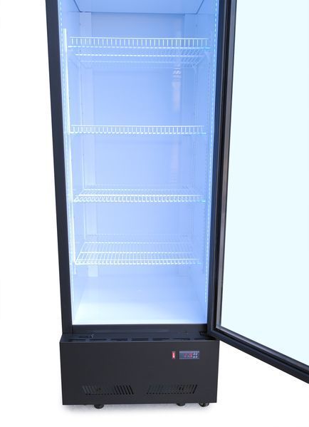 Шафа холодильна для напоїв GoodFood BC360BW2LEDCOL чорна-біла 33435 фото