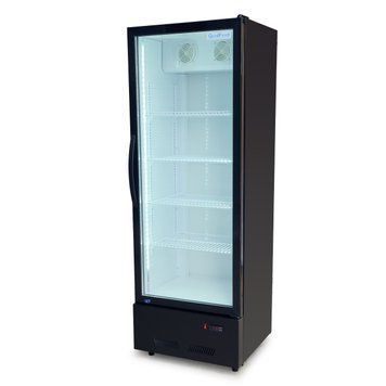 Шафа холодильна для напоїв GoodFood BC360NBW2LED чорна-біла 33436 фото