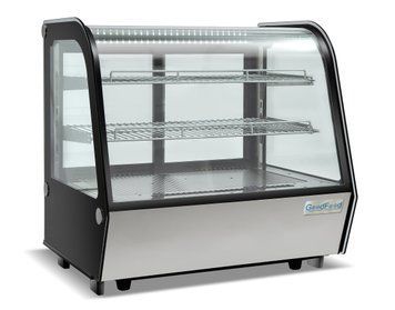 Вітрина холодильна GoodFood RTW120L нержавіюча сталь 33133 фото