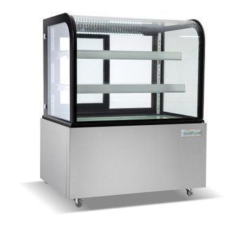 Вітрина холодильна GoodFood FW270R нержавіюча сталь 33387 фото