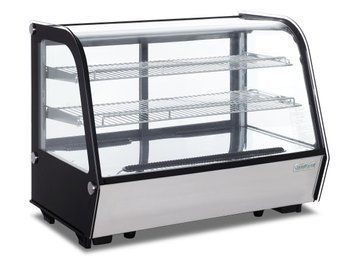 Вітрина холодильна GoodFood RTW160L нержавіюча сталь 33134 фото