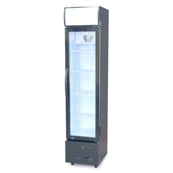 Шафа холодильна для напоїв GoodFood BC160BW2LED чорна-біла 33444 фото