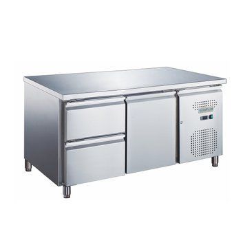 Стіл холодильний GoodFood GF-GN2110TN-HC дві шухляди 33506 фото