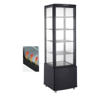 Вітрина холодильна GoodFood RT215L3 чорна 33253 фото