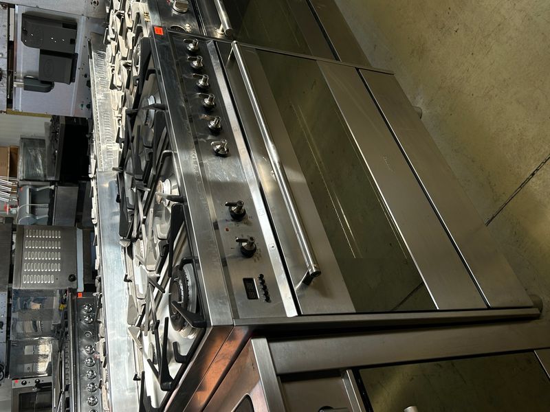Газовая плита Smeg 6 конфорок б/у 2156 фото